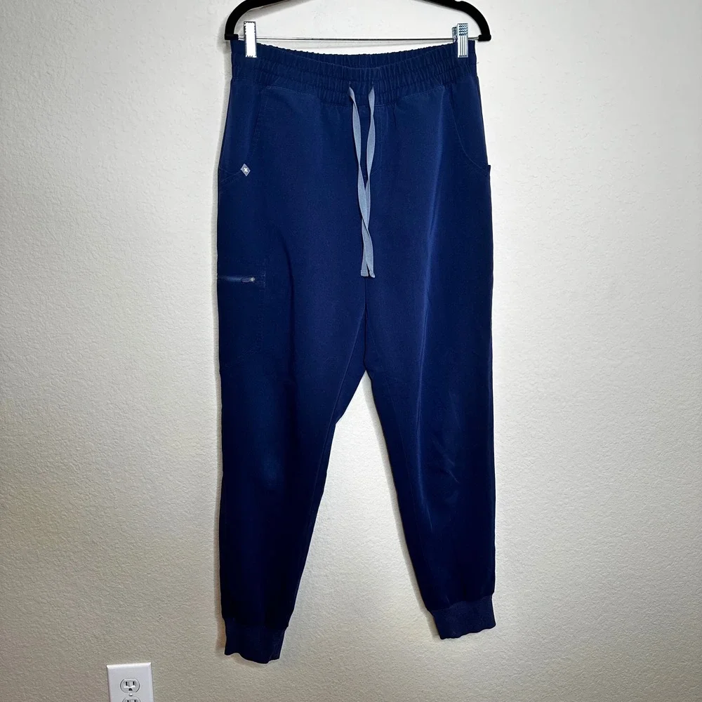 FIGS Navy Blue Technical Collection Scrub Joggers Mens Medium W20SW2028